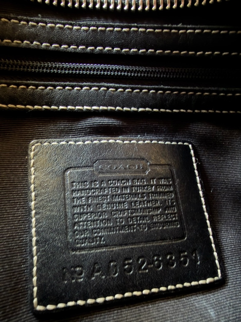 🖤Y2K Vintage Mini Coach Soho Hobo Bag with Dust Bag - Picture 7 of 9